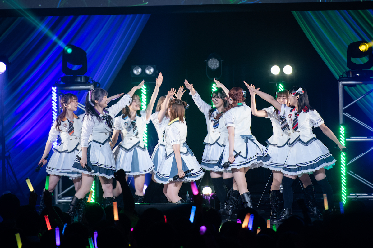 『温泉むすめ 5th LIVE Five 温☆Sparkle!!!!!!!!!』（撮影＝星野耕作、谷口稔）