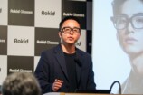 製品を装着して登壇したRokid Inc. Golobal General ManagerのZoro Shao氏