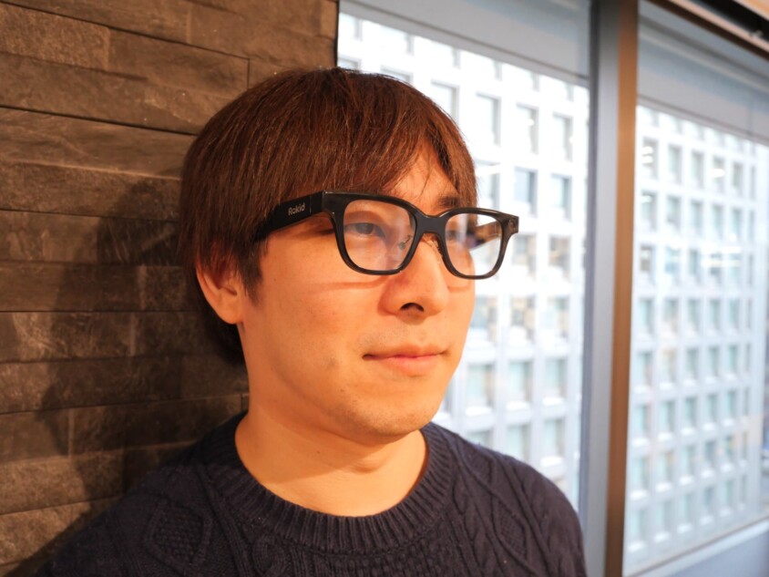 実際に装着している様子