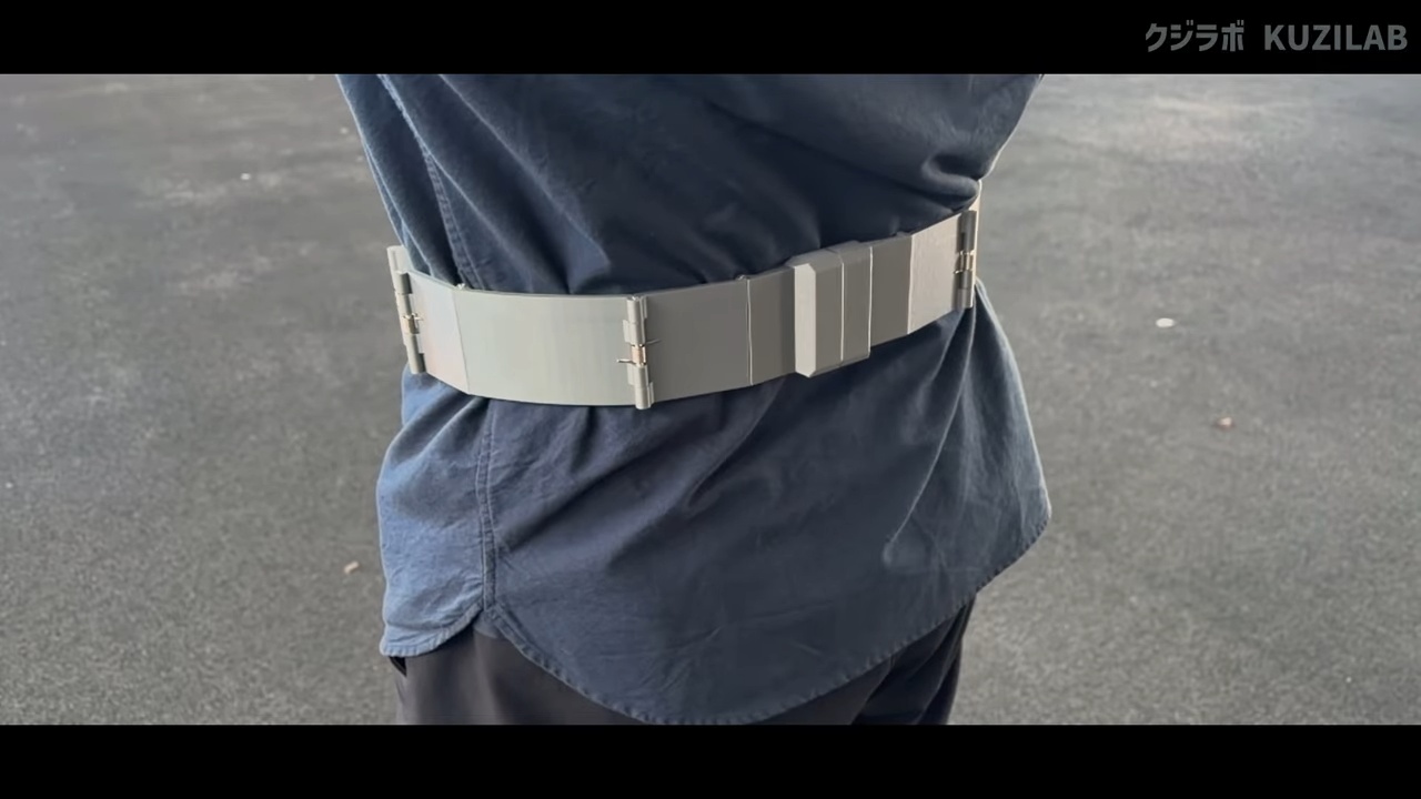 自動装着ベルト製作動画が大バズりの画像
