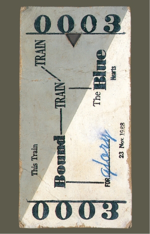 THE BLUE HEARTS『TRAIN-TRAIN』ジャケット