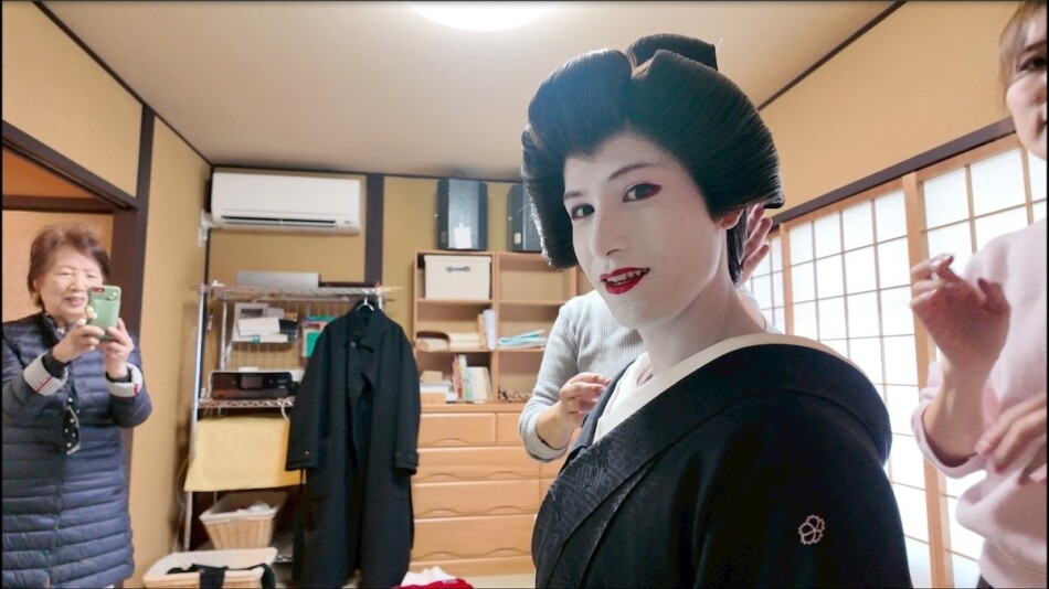 kemio、芸妓姿に大変身