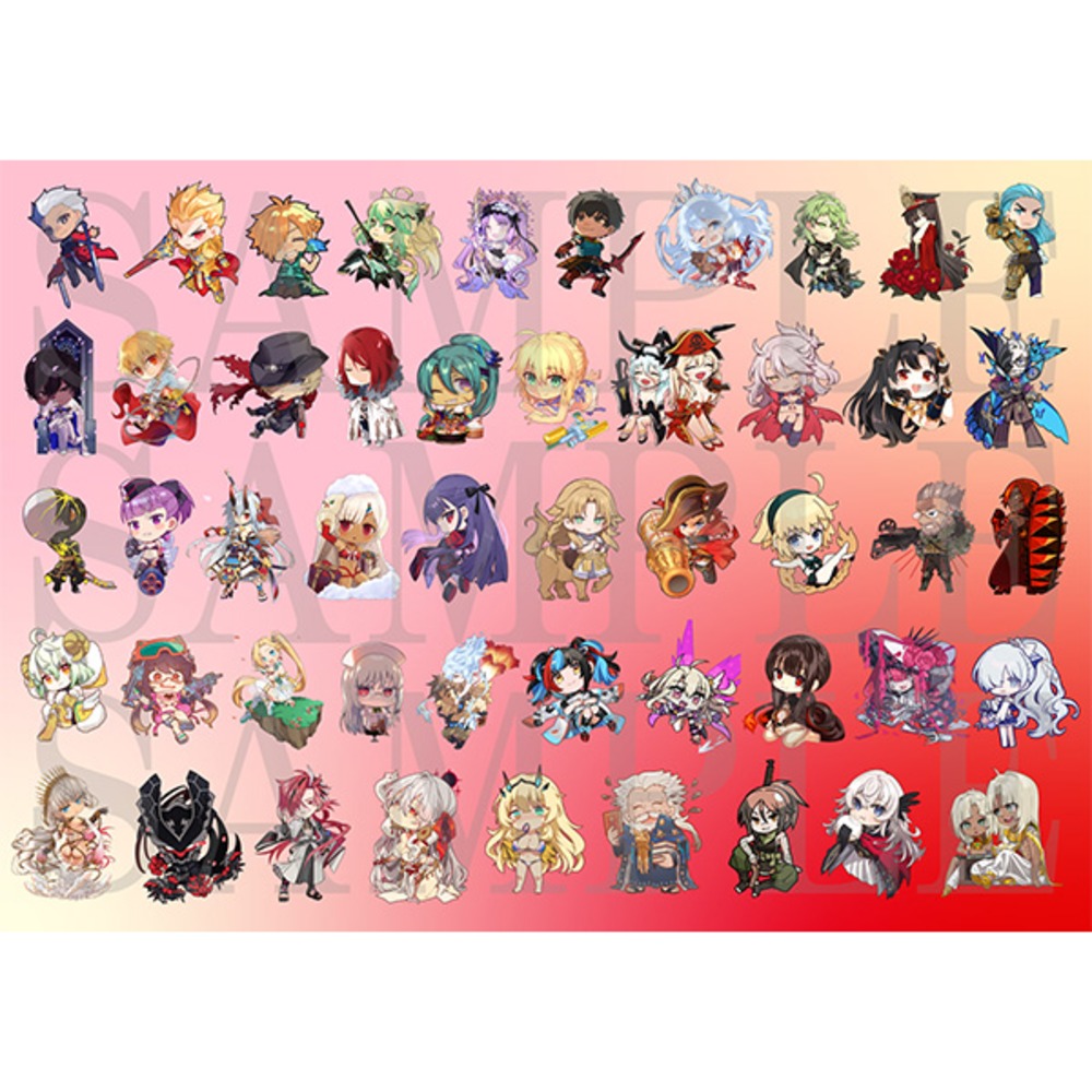 ミニ最終再臨サーヴァントランダム缶バッジ(アーチャー・全49種)