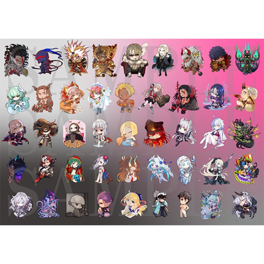 ミニ最終再臨サーヴァントランダム缶バッジ(バーサーカー・全45種)