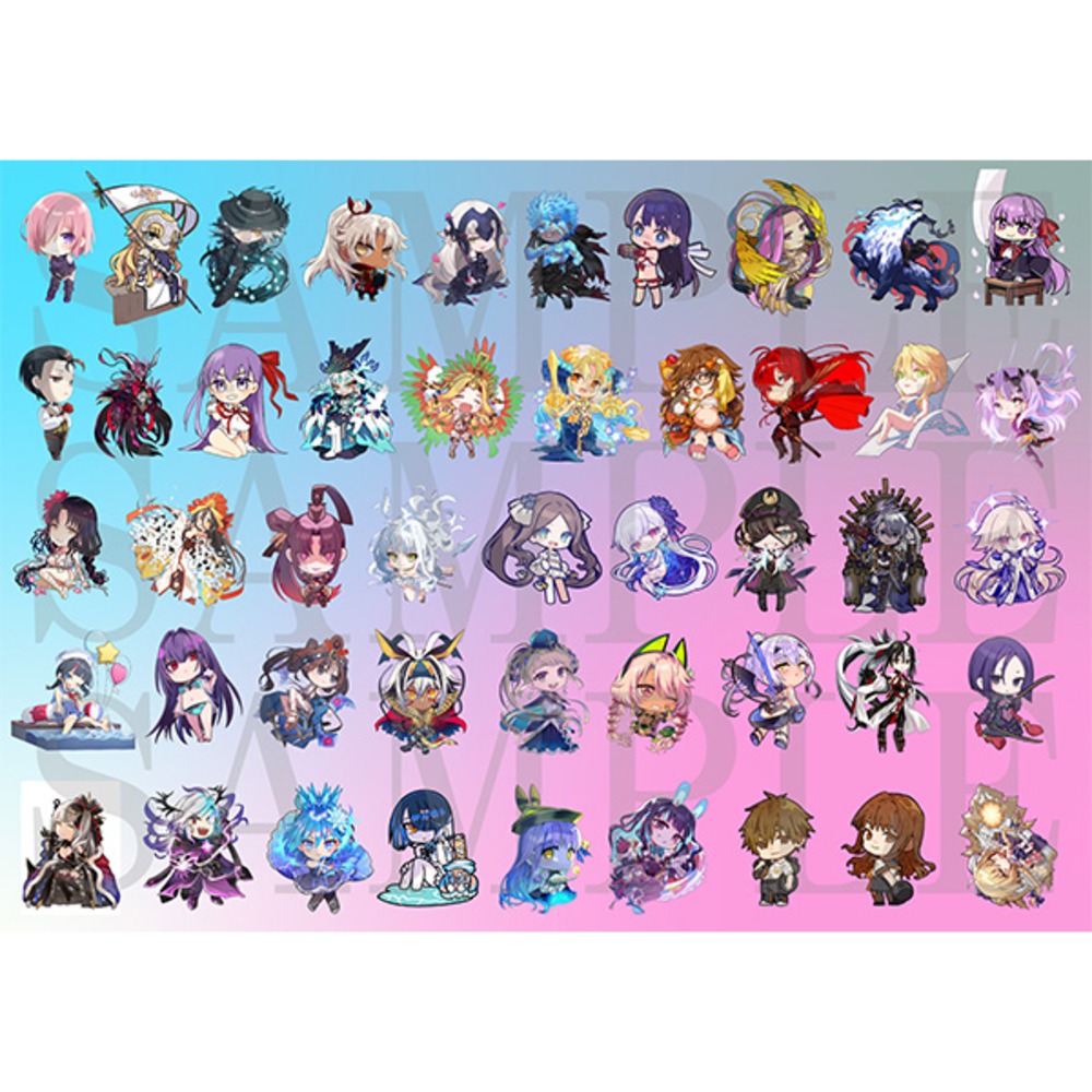 ミニ最終再臨サーヴァントランダム缶バッジ(EXTRAⅠ・全47種)