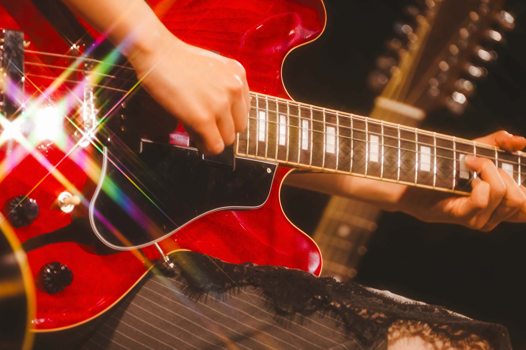 竹内アンナ（撮影＝ハヤシマコ／京都公演より）