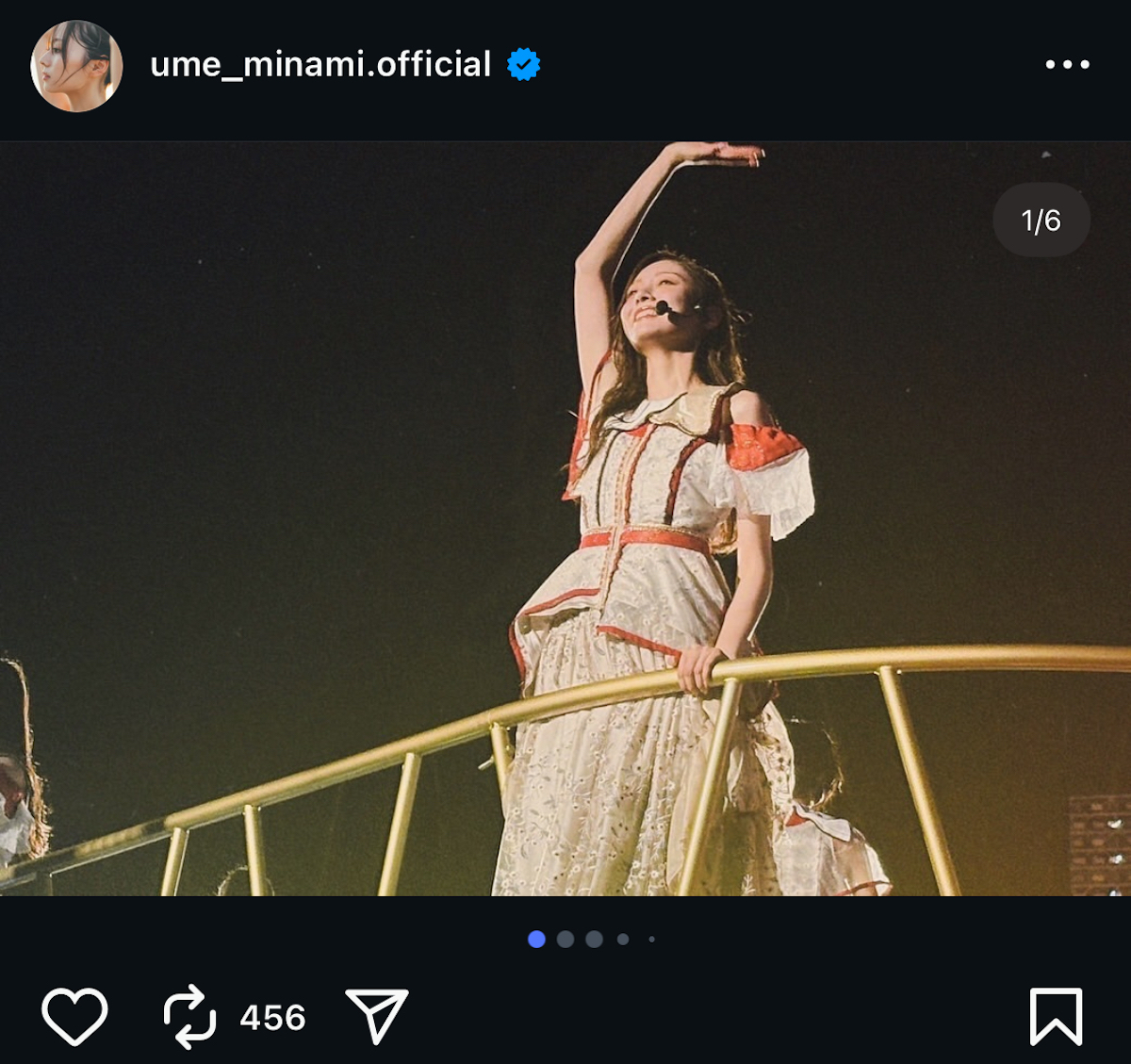 梅澤美波 公式Instagram