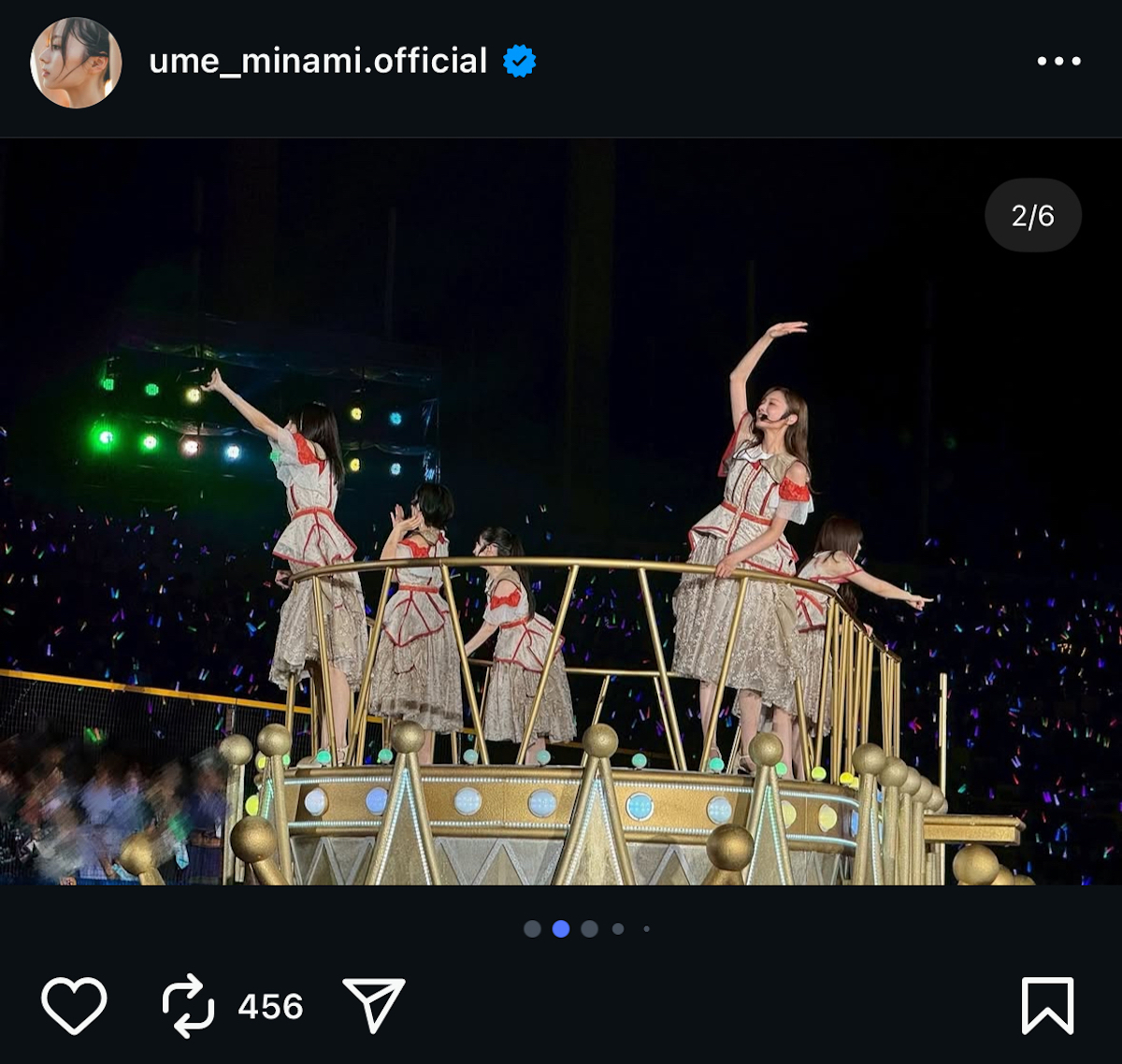 梅澤美波 公式Instagram