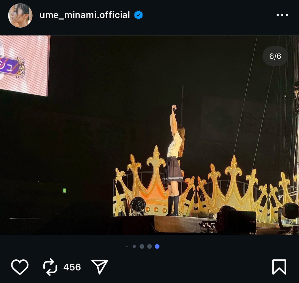 梅澤美波 公式Instagram