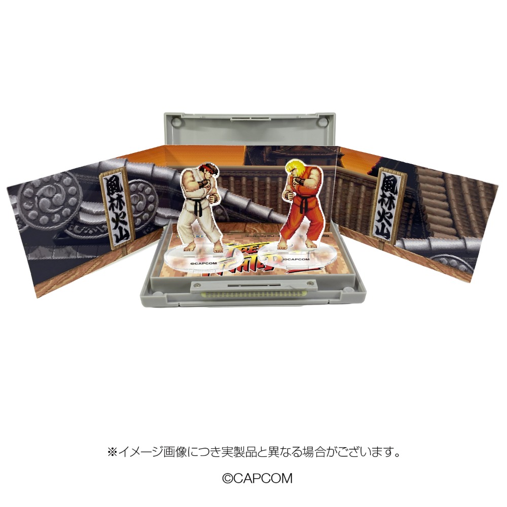 リュウvs.ケン　ゲームシーンの展示例