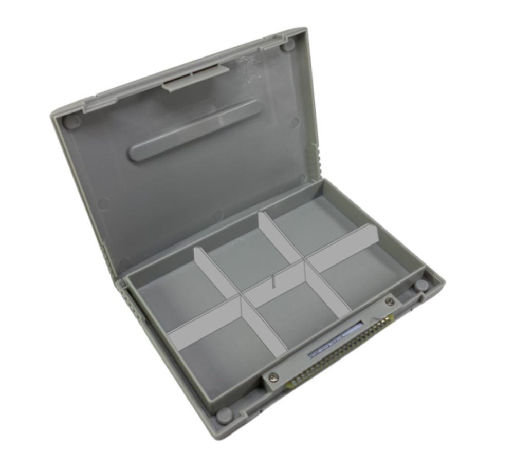 パーテーション使用時　ケース内