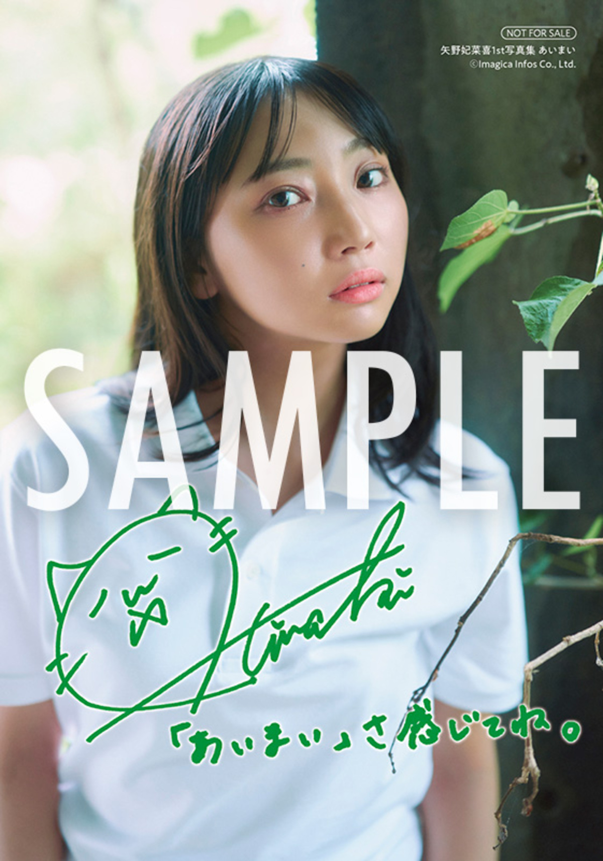 矢野妃菜喜写真集『あいまい』誕生日に発売の画像