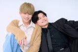 TAKUYA（JXJ）＆二見颯一（撮影＝はぎひさこ）