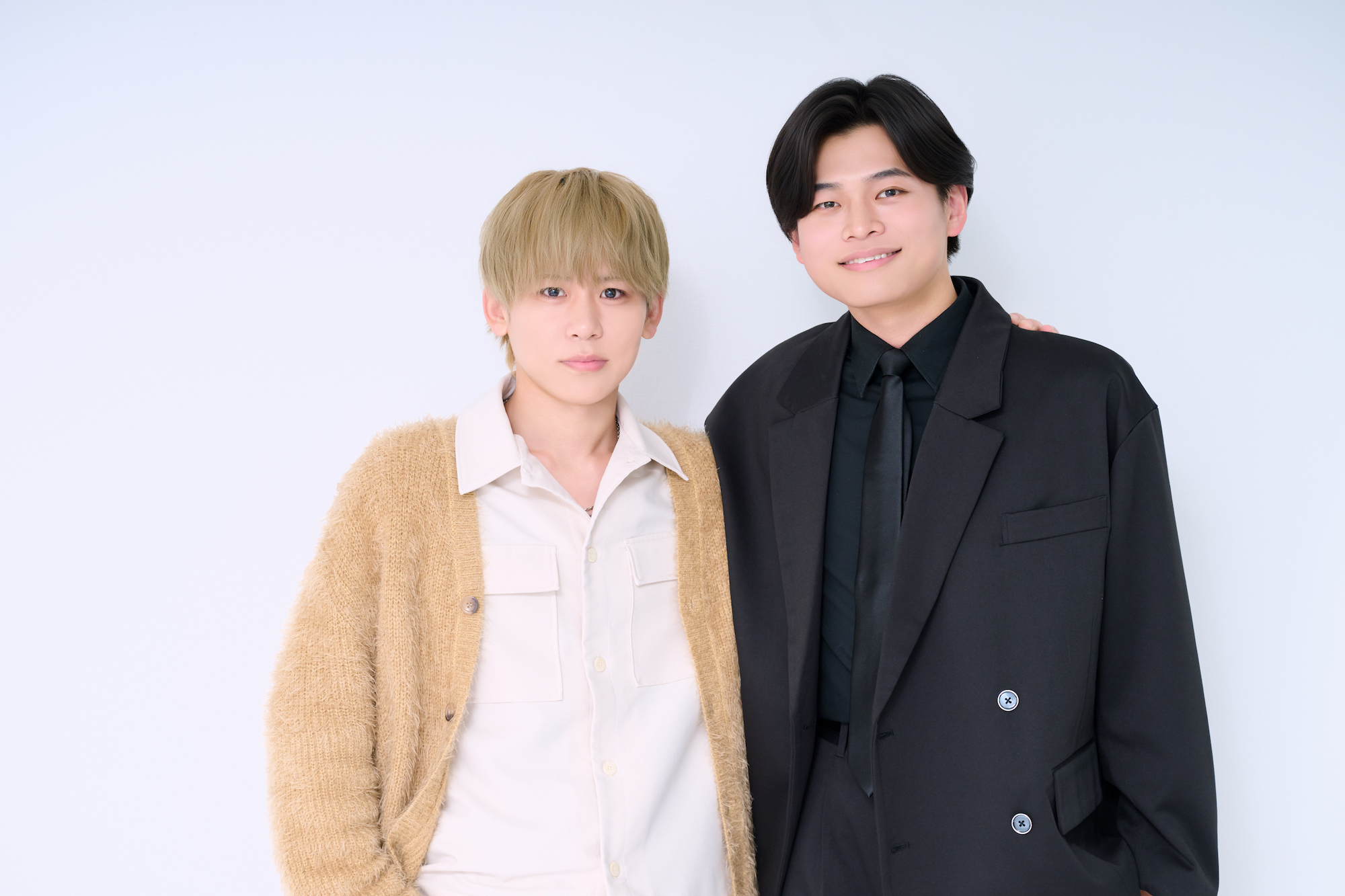 TAKUYA（JXJ）＆二見颯一（撮影＝はぎひさこ）