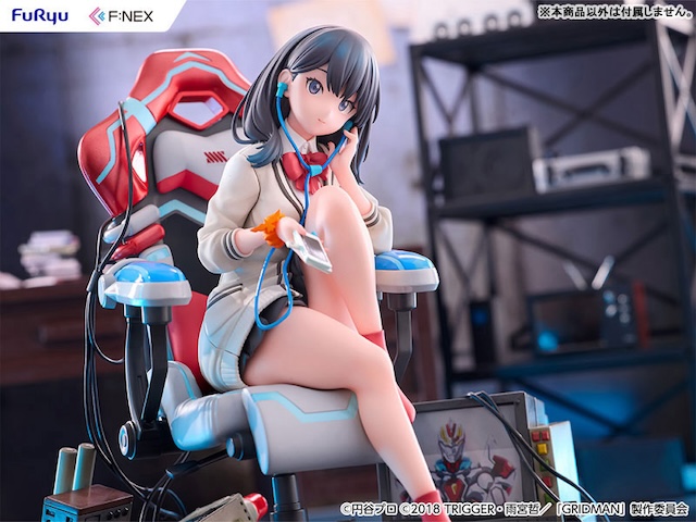 『GRIDMAN』宝多六花フィギュア登場の画像