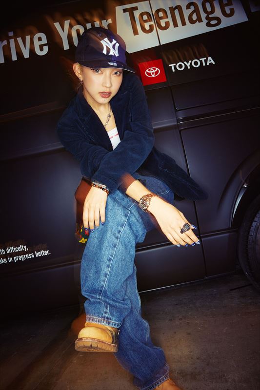TOYOTA「Drive Your Teenage Dreams.」HIACE DANCE SESSION　最新ムービーより KYOKA