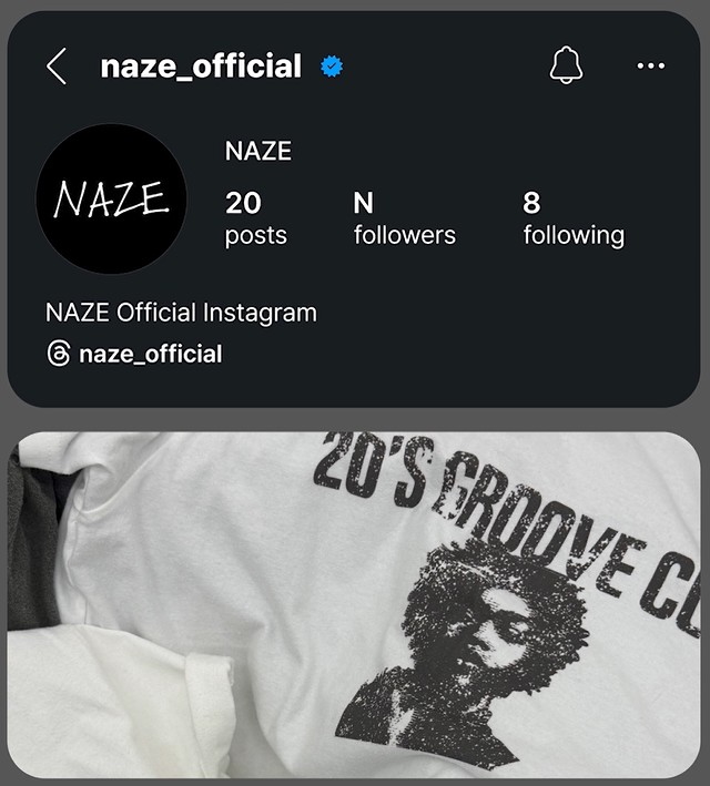 NAZEデビューコンセプトフォト