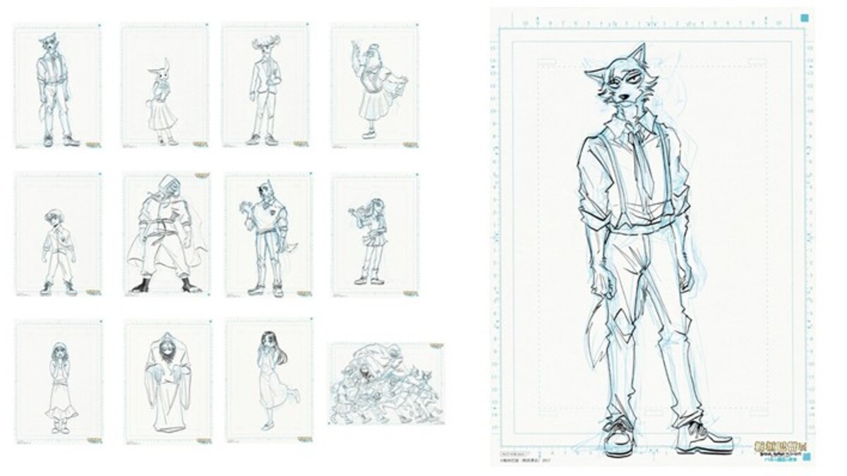 「板垣巴留展」開催『BEASTARS』など展示の画像