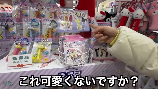 エミリンが紹介した『サンリオショップ』