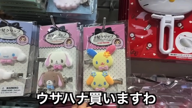 エミリンが紹介した『サンリオショップ』