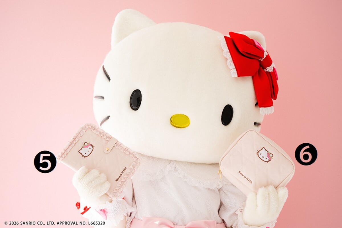 「ハローキティ × Maison de FLEUR」コラボの画像