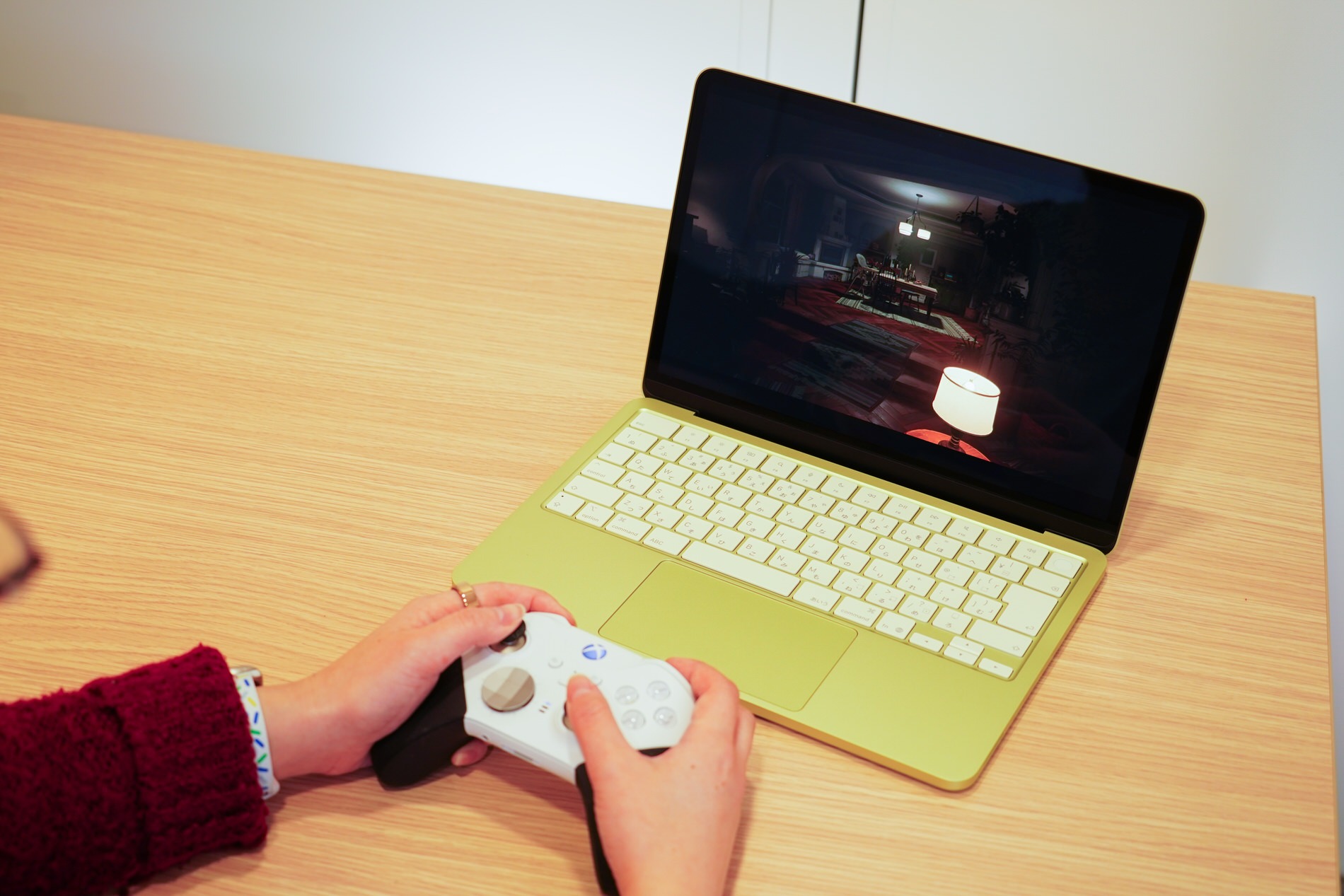 MacBook Neo　使用イメージ