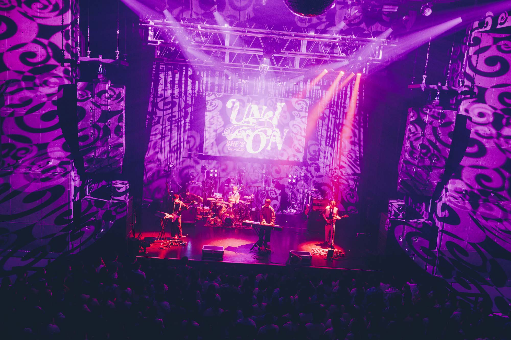 SHE'S（撮影＝Shingo Tamai）