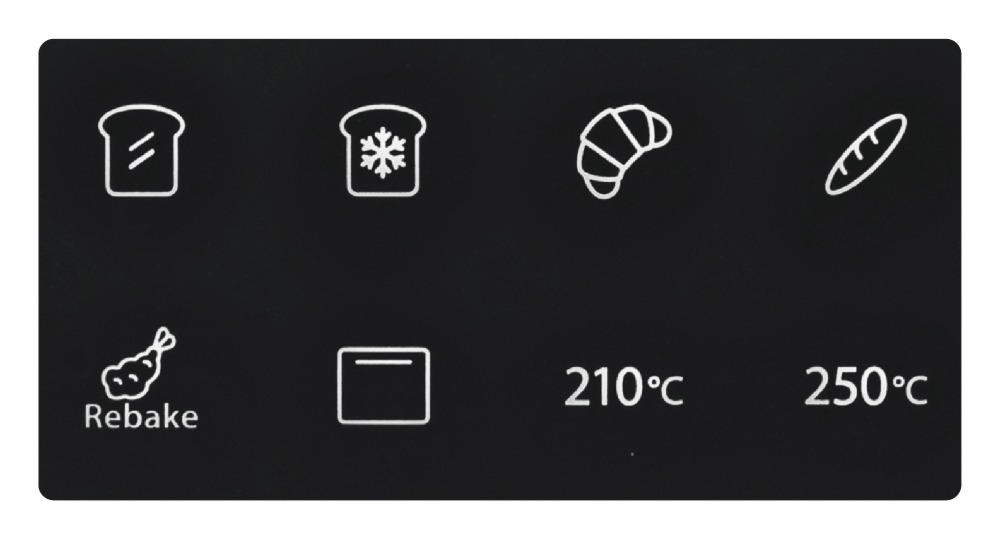 HTR-D5B　操作パネル