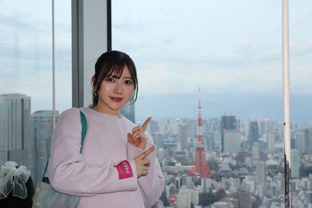 東京タワーもこんなに近くに見えます