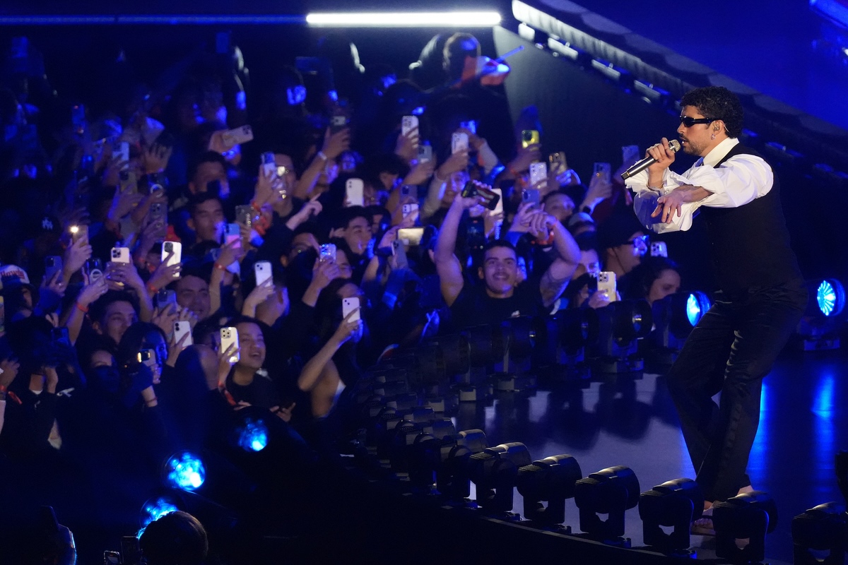 『Spotify Presents Billions Club Live with Bad Bunny』（画像＝Getty Images for Spotify）