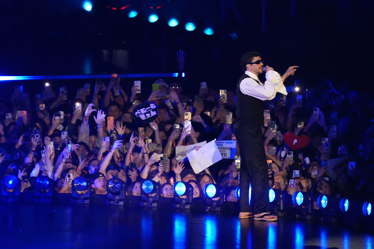 『Spotify Presents Billions Club Live with Bad Bunny』（画像＝Getty Images for Spotify）