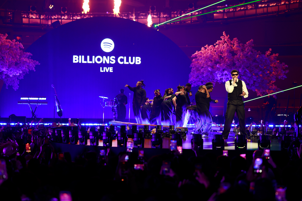 『Spotify Presents Billions Club Live with Bad Bunny』（画像＝Getty Images for Spotify）