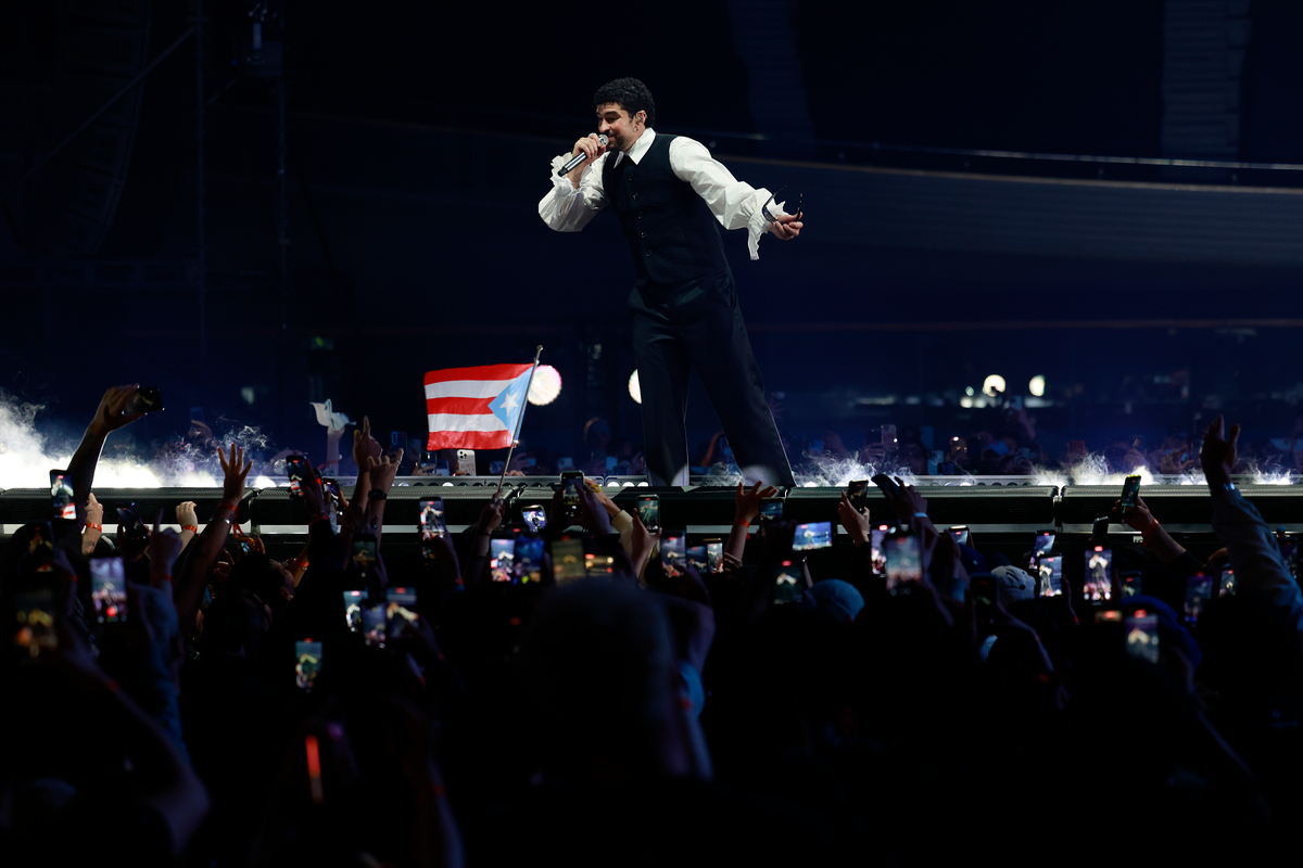 『Spotify Presents Billions Club Live with Bad Bunny』（画像＝Getty Images for Spotify）