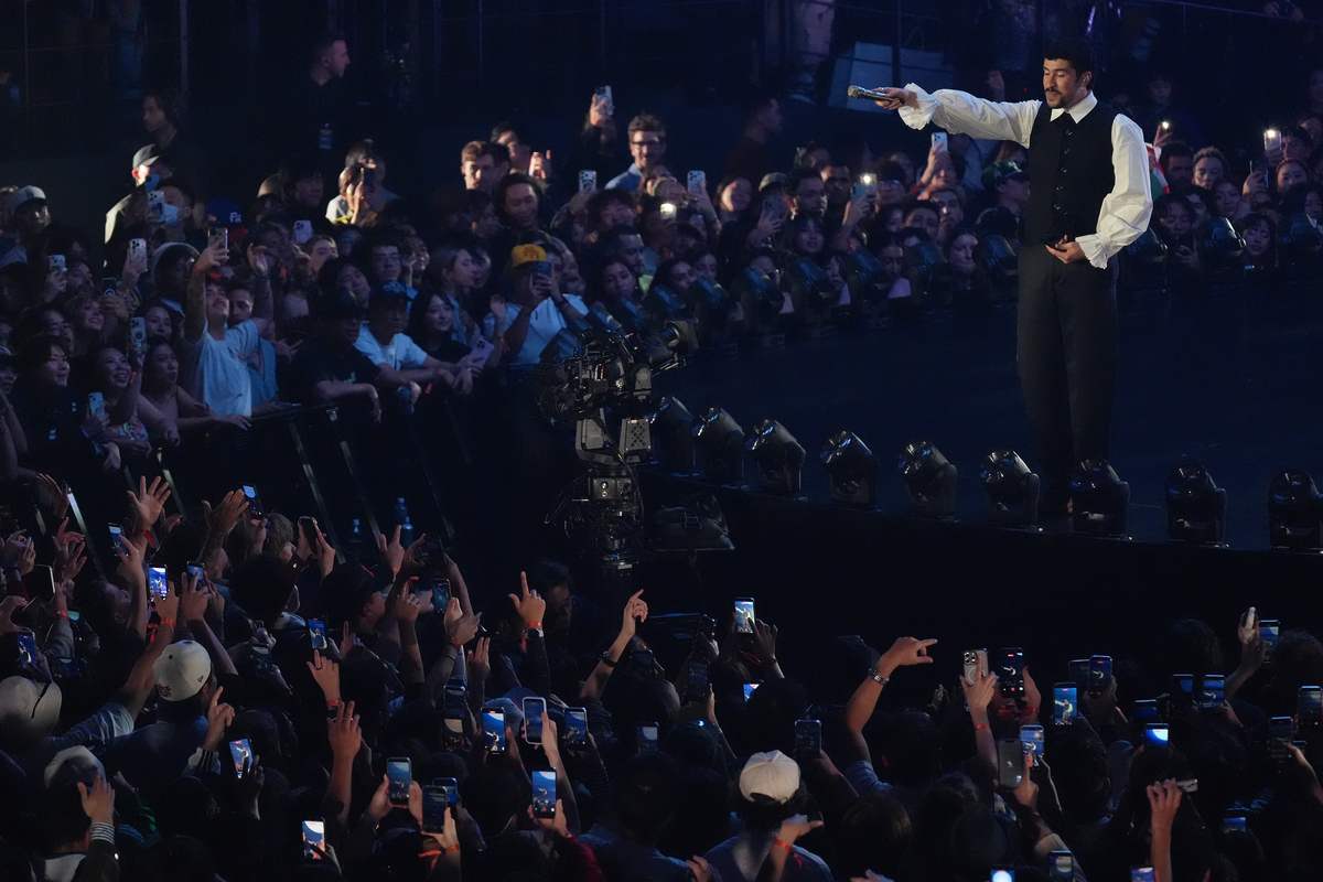 『Spotify Presents Billions Club Live with Bad Bunny』（画像＝Getty Images for Spotify）