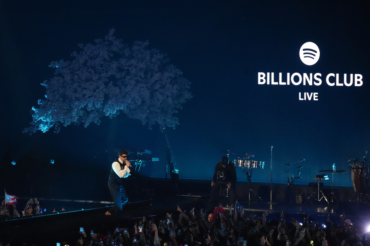 『Spotify Presents Billions Club Live with Bad Bunny』（画像＝Getty Images for Spotify）