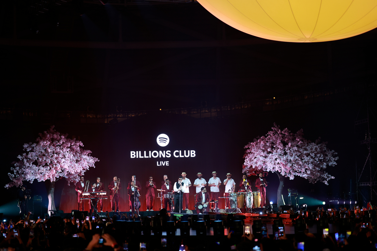 『Spotify Presents Billions Club Live with Bad Bunny』（画像＝Getty Images for Spotify）