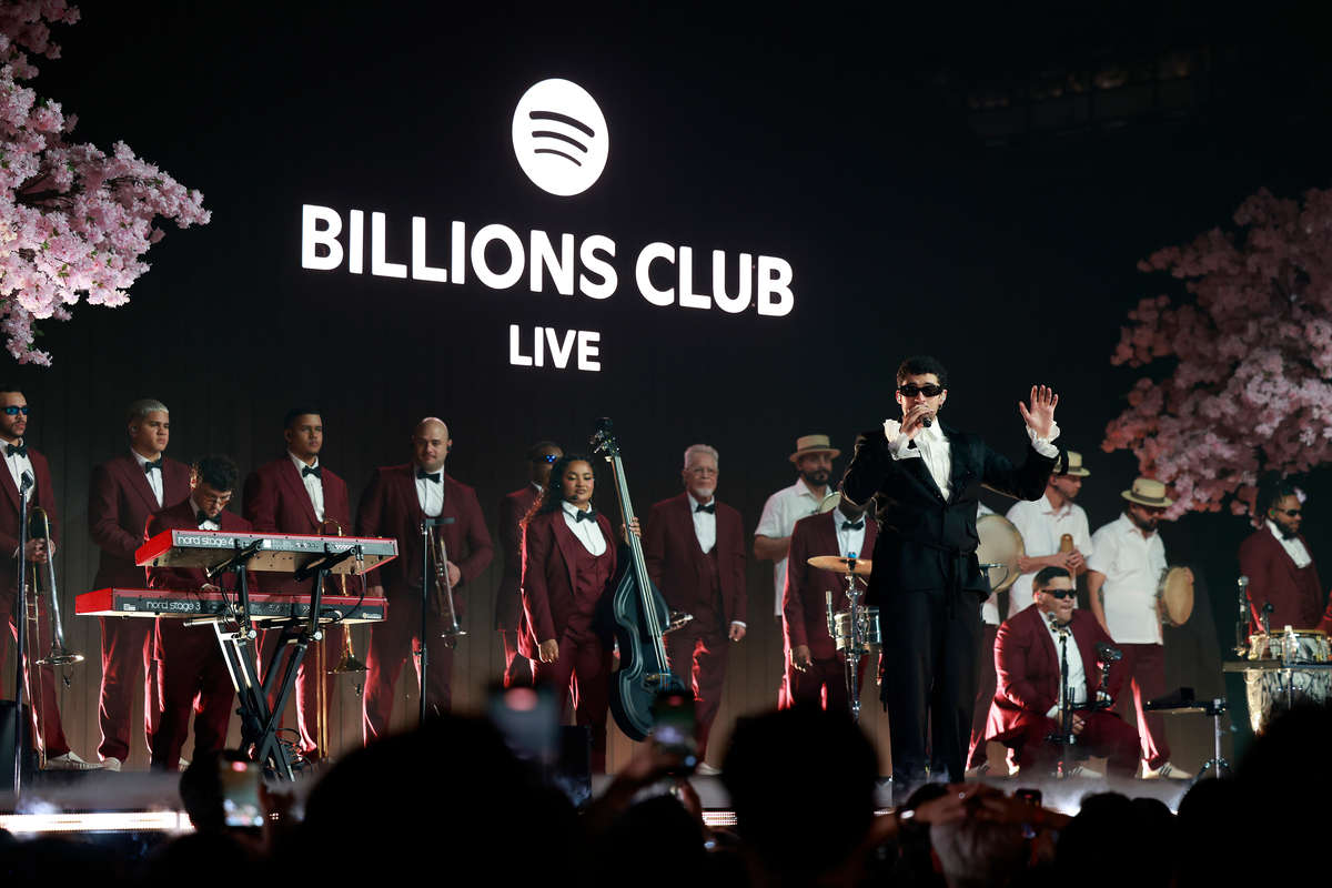 『Spotify Presents Billions Club Live with Bad Bunny』（画像＝Getty Images for Spotify）