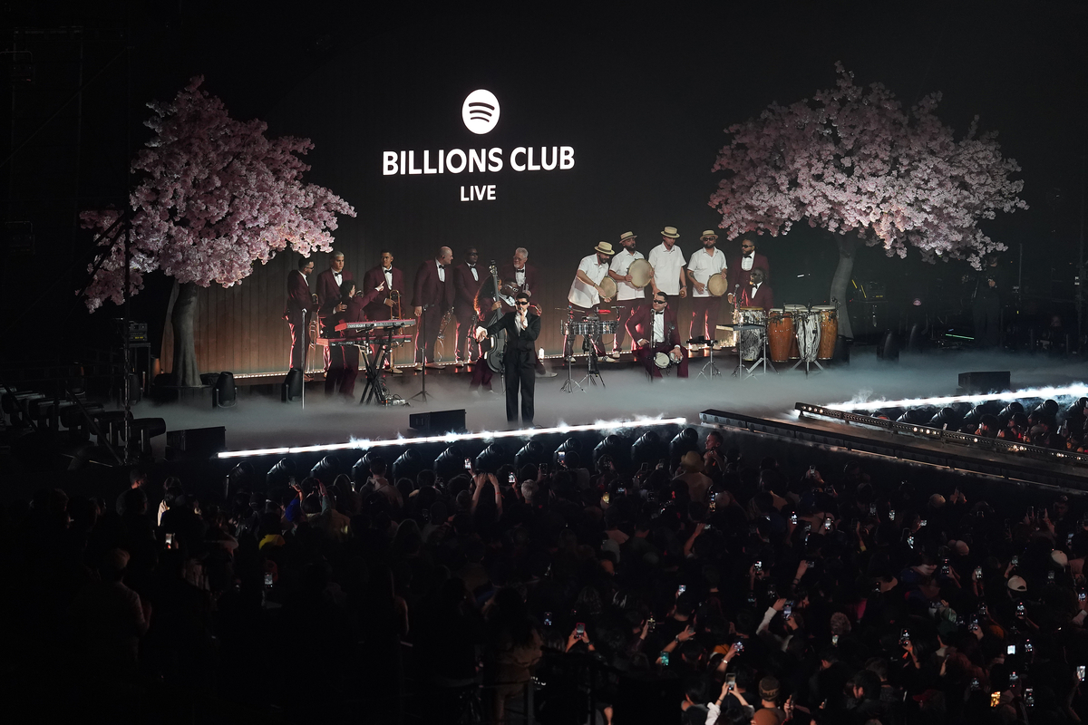 『Spotify Presents Billions Club Live with Bad Bunny』（画像＝Getty Images for Spotify）