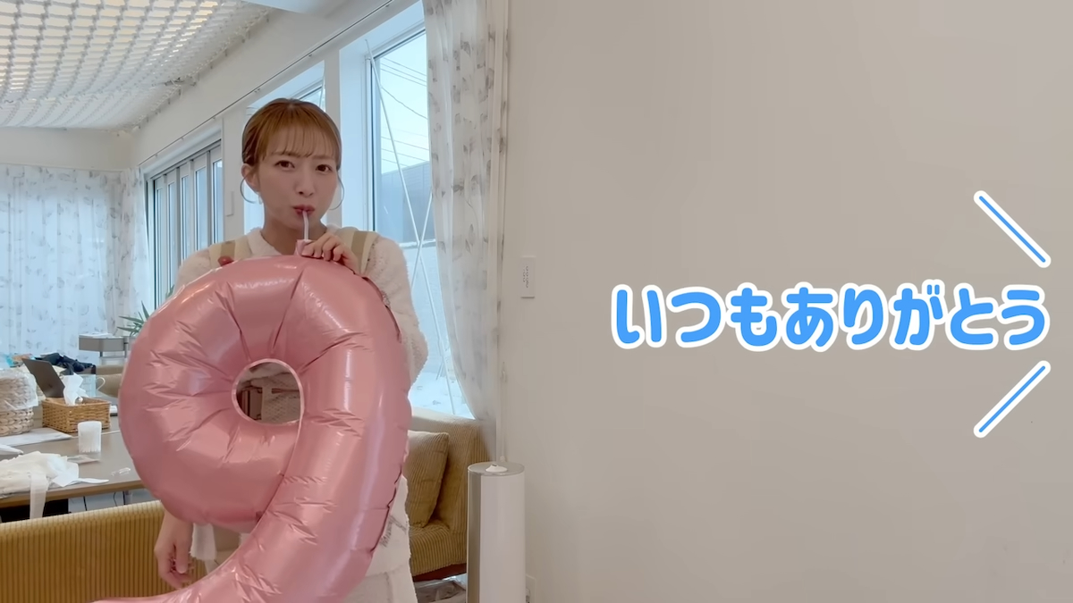 辻希美 YouTube 写真