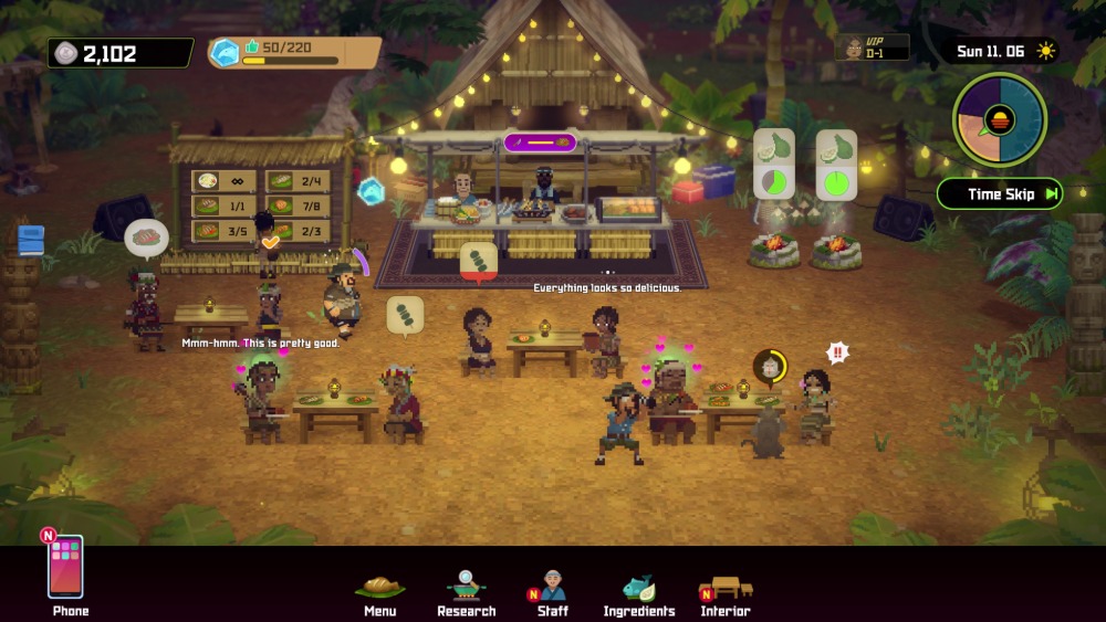 『デイヴ・ザ・ダイバー』　スクリーンショット