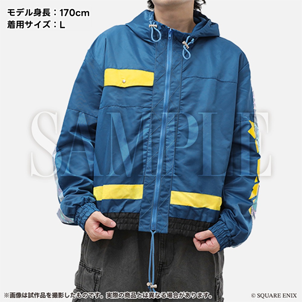 ファイナルファンタジーXIV　ヴァンガード・キャスター風ジップパーカー/ヒーラー風ジップパーカー