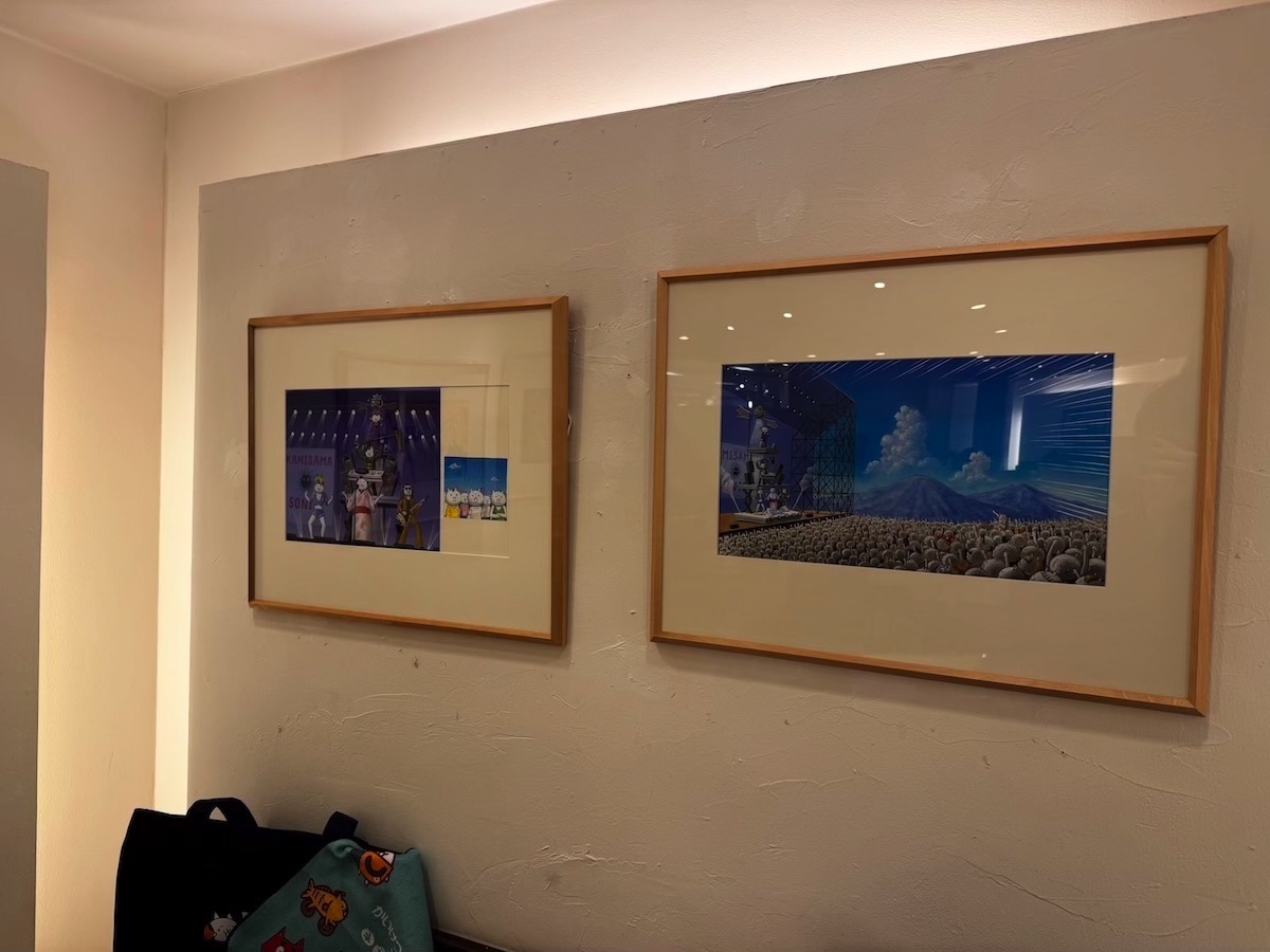 「パズルで豊作！にゃんこ村 出張直売所 in 西武渋谷店」と「にゃんこ大商店 ～出張所～」の様子