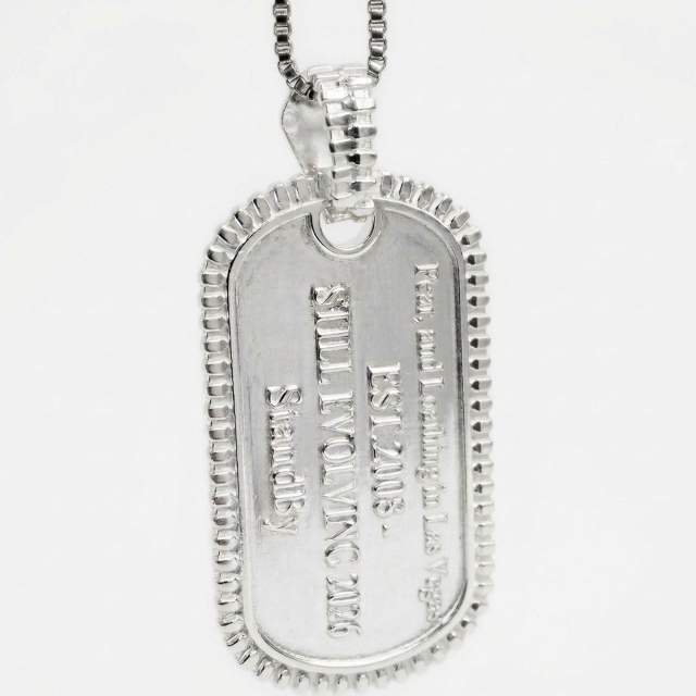 『CHANU x FALILV by FaLiLV “StandBy” Zipper Military Tag Necklace』サンプル画像