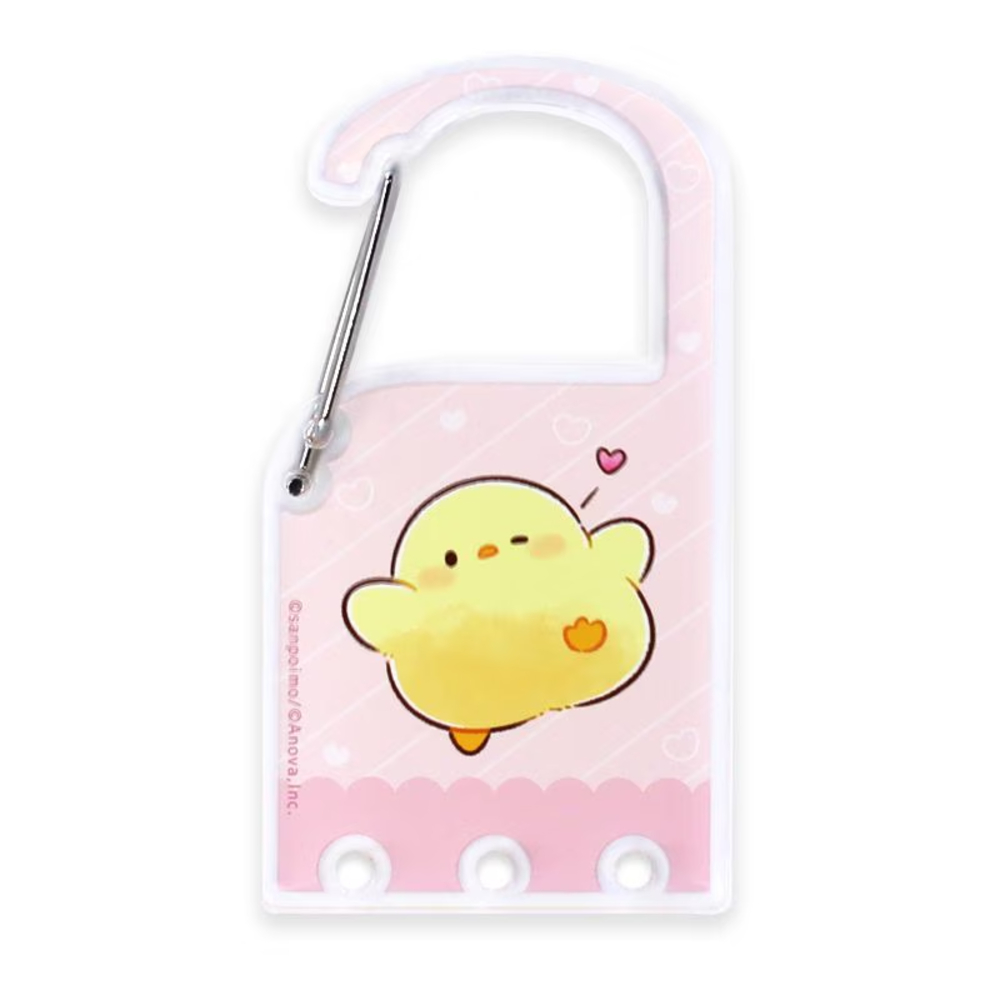 もふピヨ アクリルカラビナ