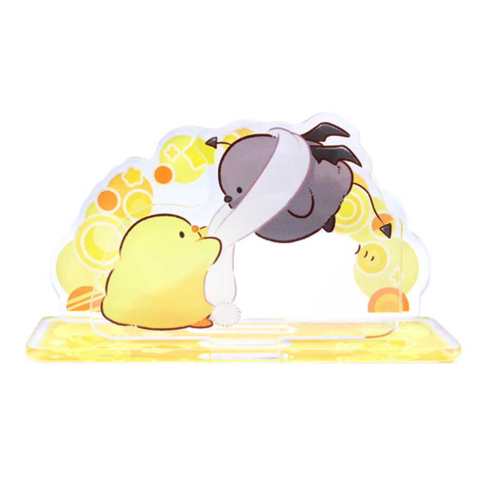 もふピヨ アクリルジオラマ