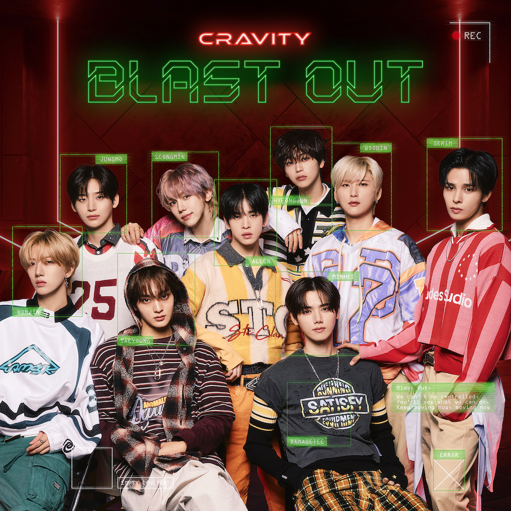 CRAVITY『BLAST OUT』VICTOR ONLINE STORE盤 ジャケット写真