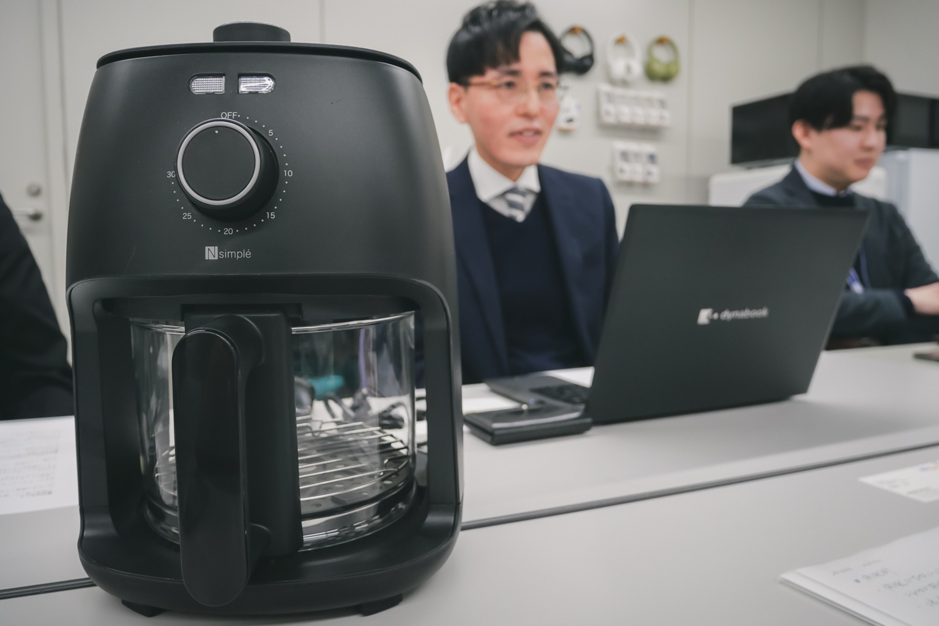 「中が見えて調理しやすいノンオイルフライヤー」