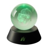 ガラス製モンスターボールオブジェ　フシギダネ