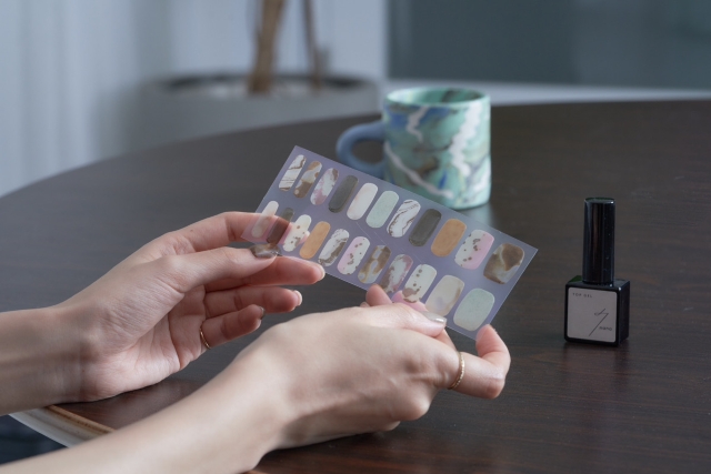 7nana ジェルネイルシール体験