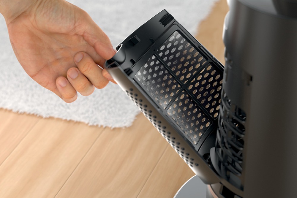 フィルターの着脱